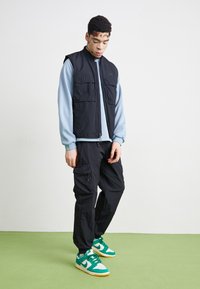 Nike Sportswear DUNK LOW SE TRK3 - Αθλητικά παπούτσια - phantom/malachite/light brown/coconut milk