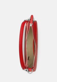 Lauren Ralph Lauren CROSSHATCH LEATHER MEDIUM DANNI BAG - Ručna torba - festive red