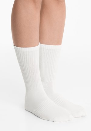 3 PAIRS  - Trainer socks - white