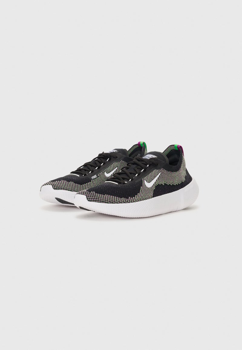 Nike Performance FREE 2025 - Sportovní boty - black/white/green strike/vivid purple