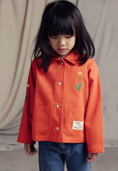 Mini Rodini MALLORCA PATCH JACKET UNISEX - Veste mi-saison - red