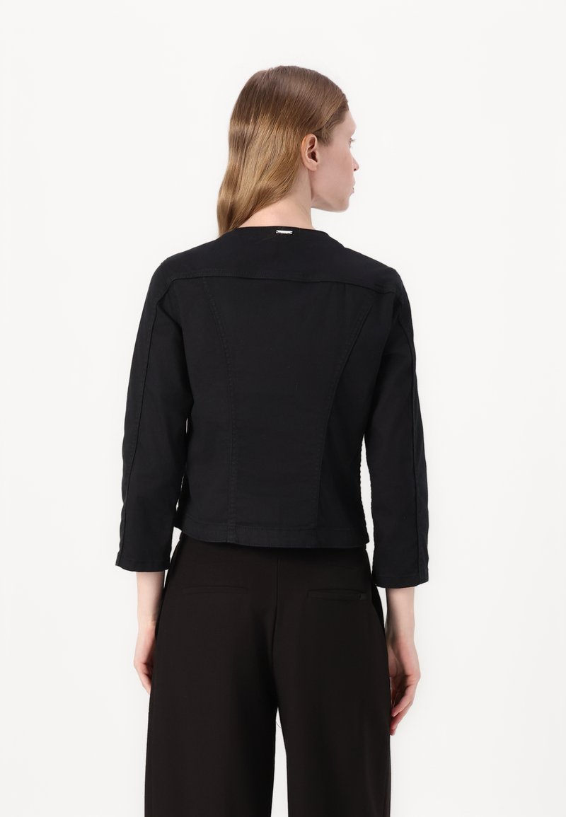 LIU JO Jeansjacke nero castoni/schwarz