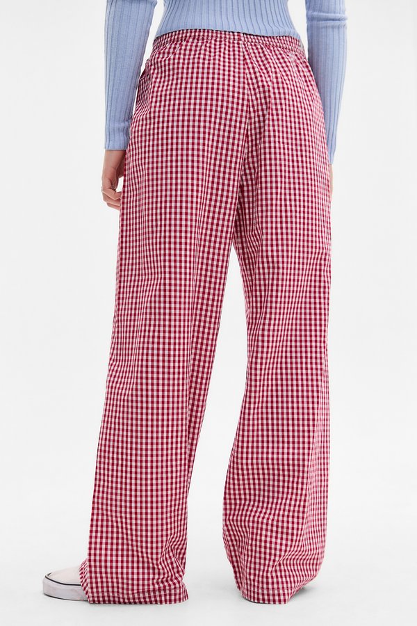 CHECK STRAIGHT LEG - Trousers3