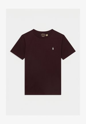 Polo Ralph Lauren, COTTON JERSEY CREWNECK TEE 7-14Y - T-shirt basique - rich ruby