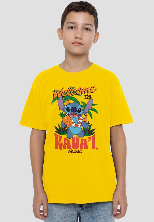 LILO STITCH KAUAI POSTCARD - T-Shirt print