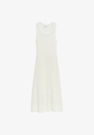 comma, KLEID - Abito in maglia - creme