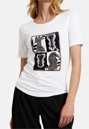 T-shirt con stampa - white