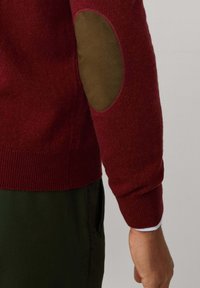 Hackett London Strickpullover - burgundy red