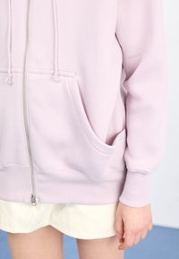 Nike Sportswear HOODIE - Jaka ar rāvējslēdzēju - platinum violet/sail