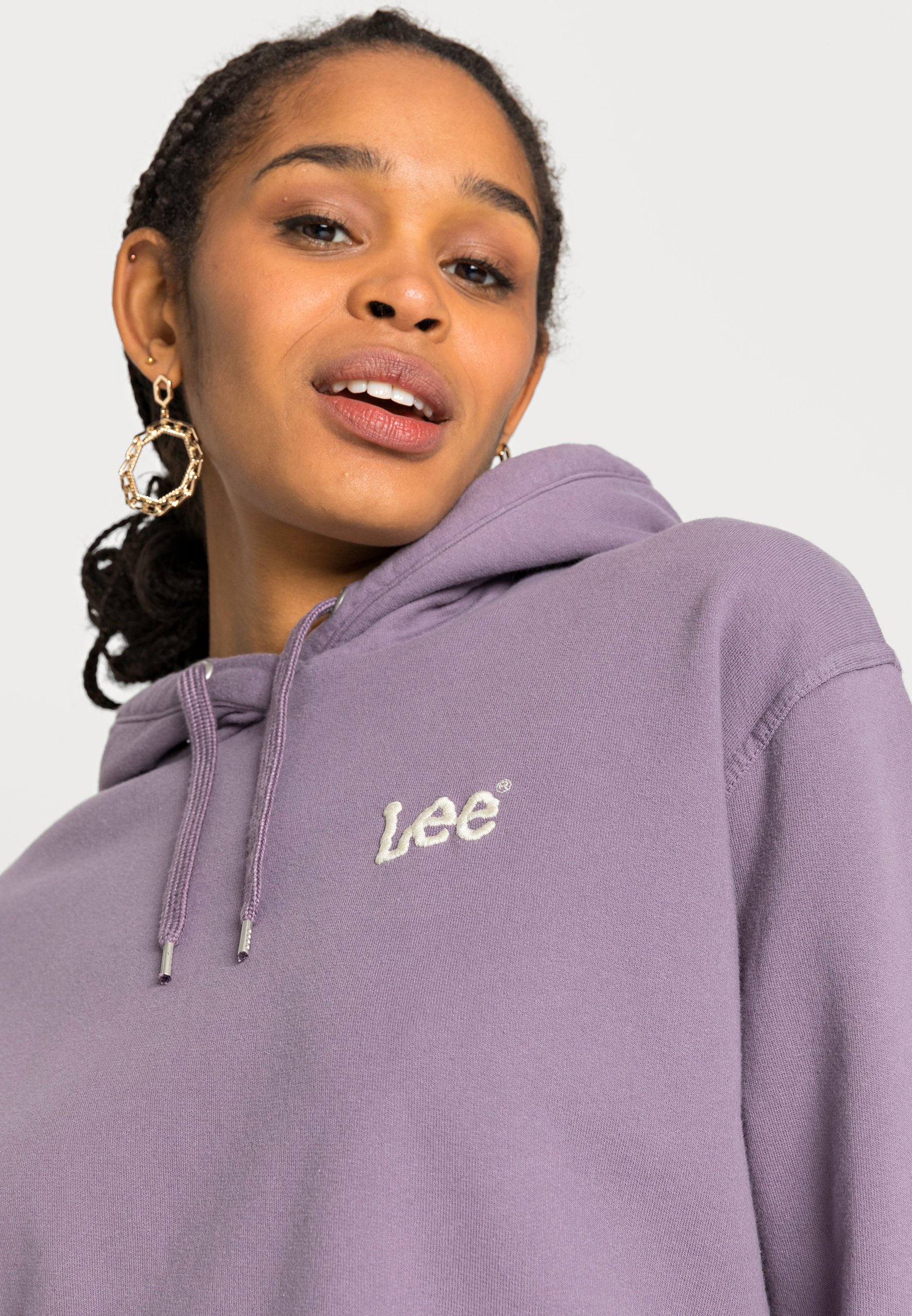 Lee LOOSE HOODIE - Sweatshirt - washed 