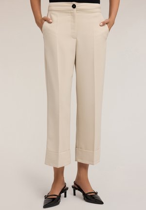 CREPE RITAGLIATA - Broek - bianco