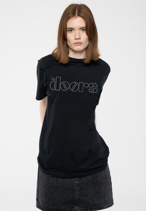 Paradiso Clothing THE DOORS BAND LOGO - Print T-shirt - black