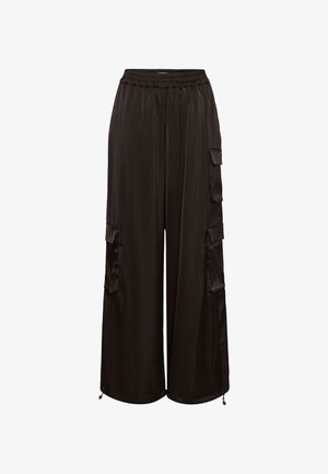 Gestuz, PANTS - Παντελόνι cargo - ganache