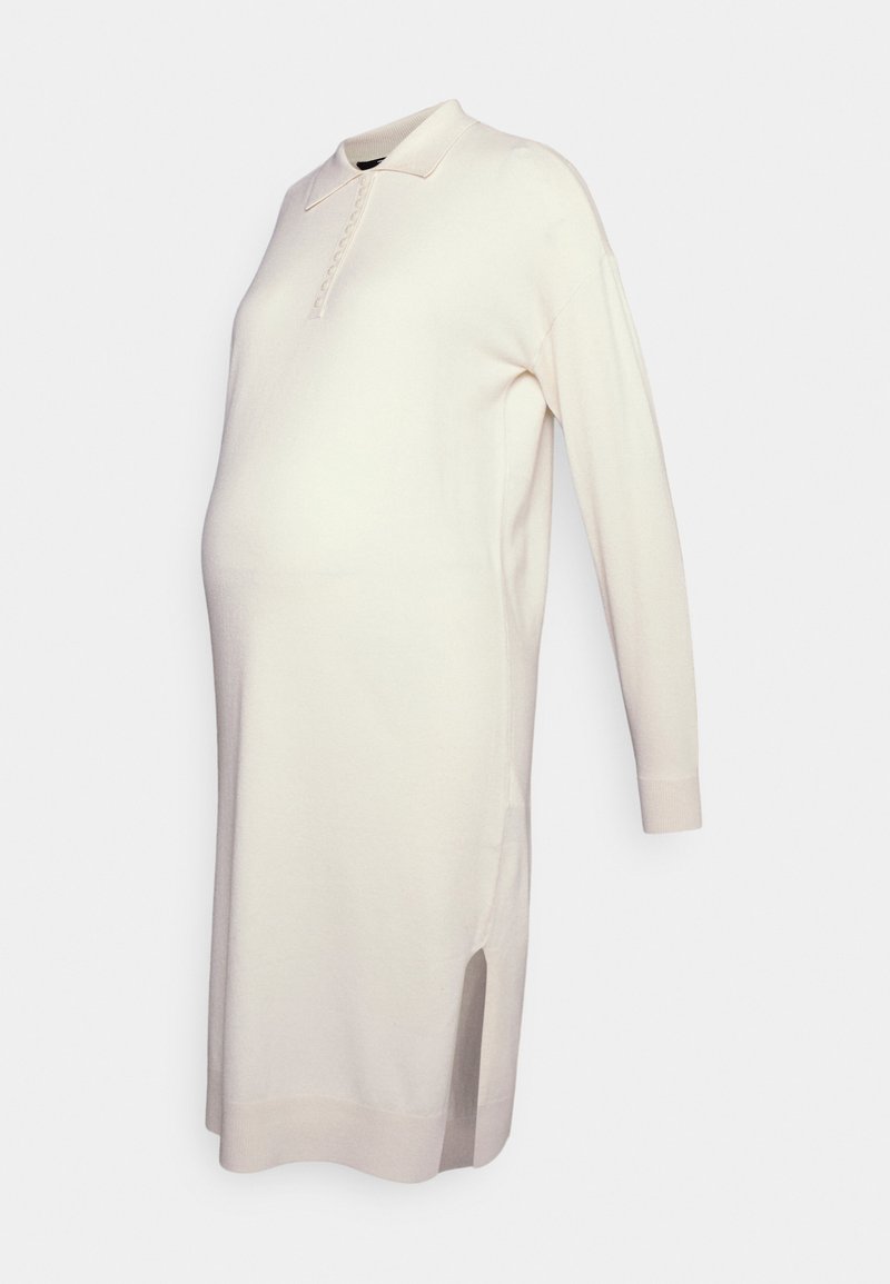 Vero Moda Gebreide jurk beige Vero Moda Gebreide jurk beige