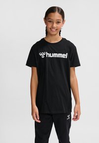 Hummel - LOGO KIDS UNISEX - T-Shirt print - black Thumbnail-Bild 1