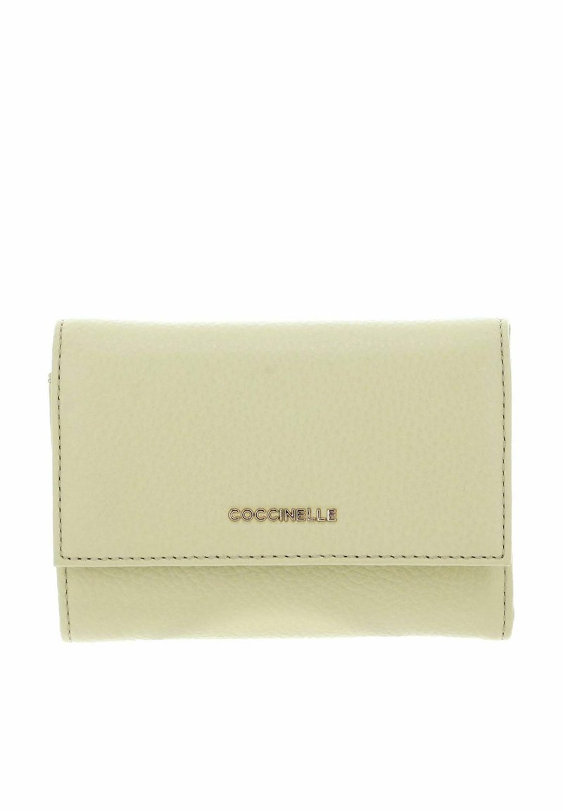 Coccinelle SOFT GRAINY - Portafoglio - lime wash