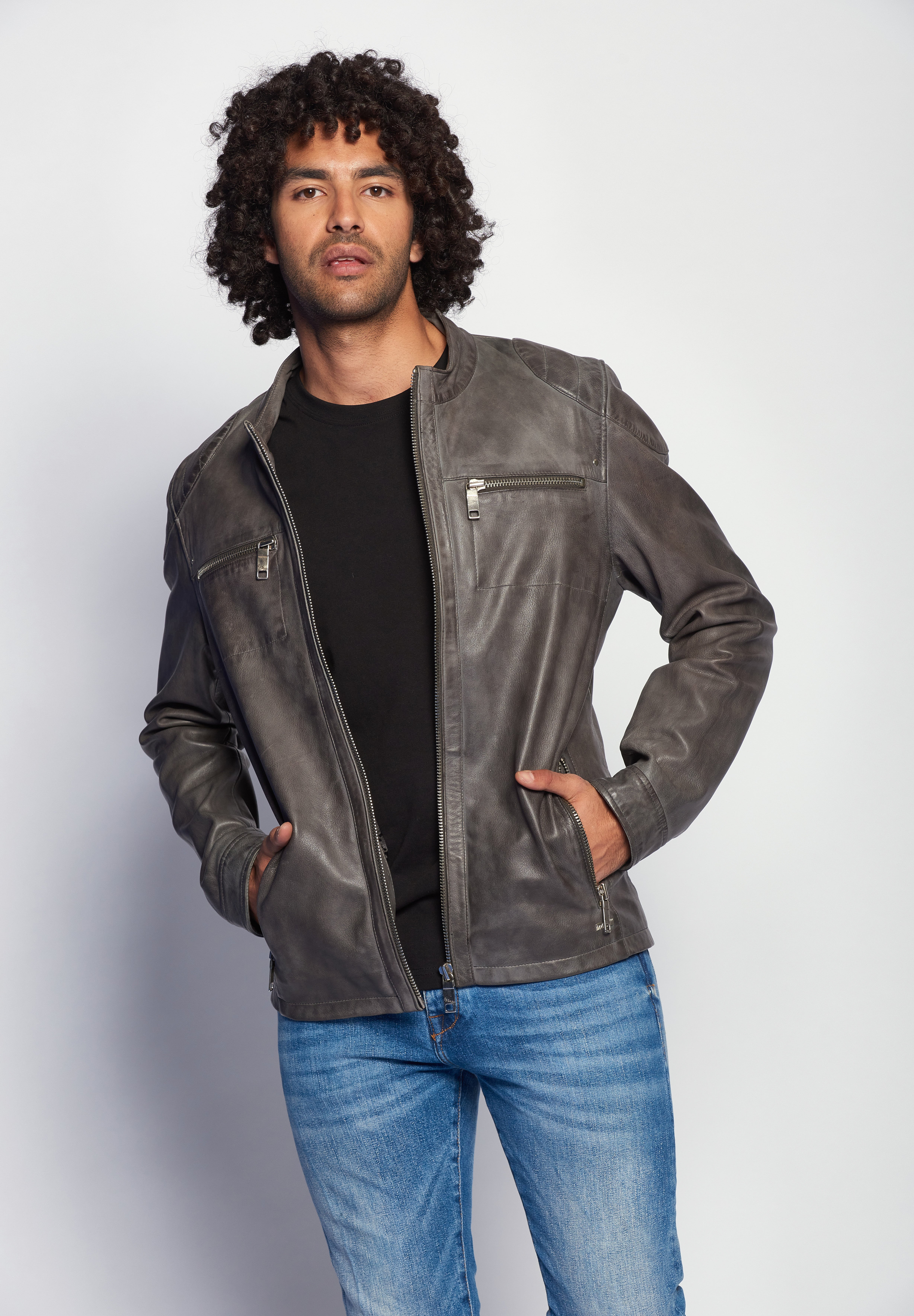 Herren Lederjacke Herren Lederjacke