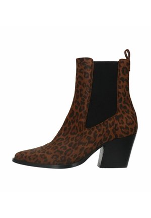 Manfield Cowboy-/Bikerlaarsjes - schwarz