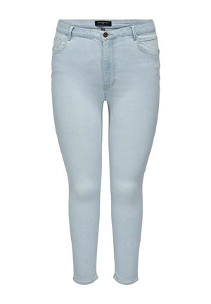 ONLY Carmakoma Vaqueros pitillo - light blue denim