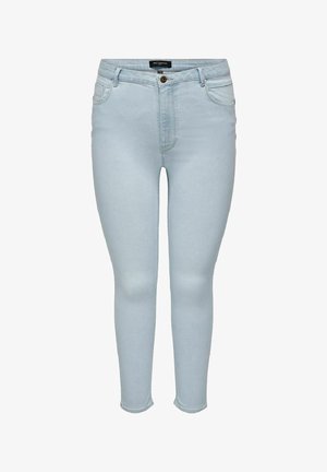 ONLY Carmakoma Vaqueros pitillo - light blue denim