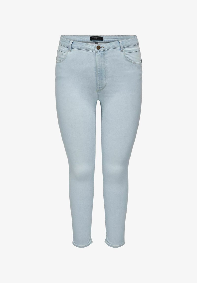 ONLY Carmakoma Uske traperice - light blue denim