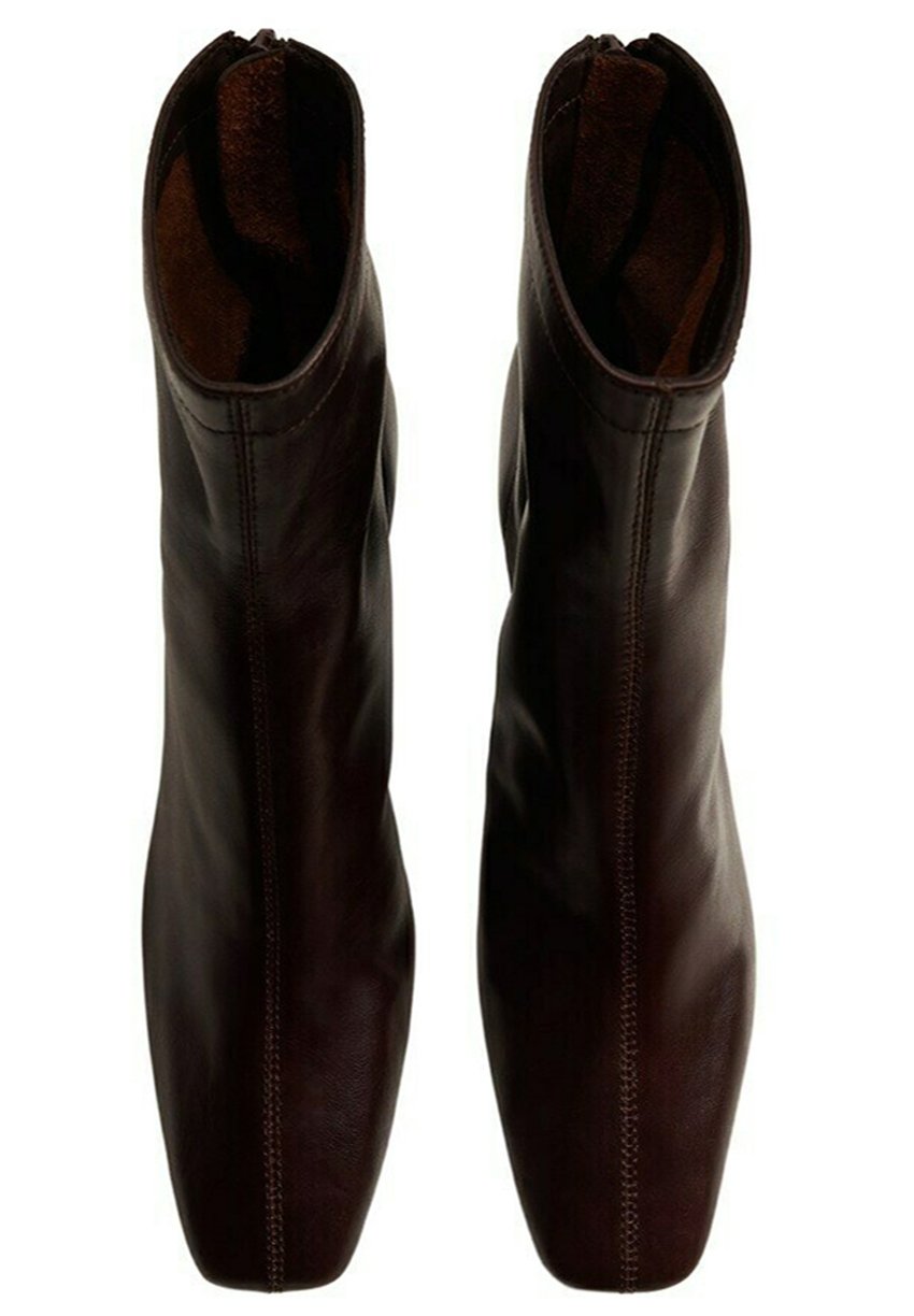 Mango MIT ABSATZ - Botines bajos - bordeaux/burdeos - Zalando.es