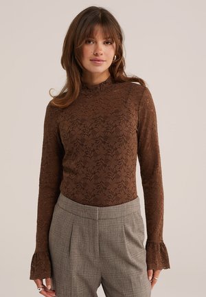 WE Fashion, WE FASHION - Blúzka - dark brown