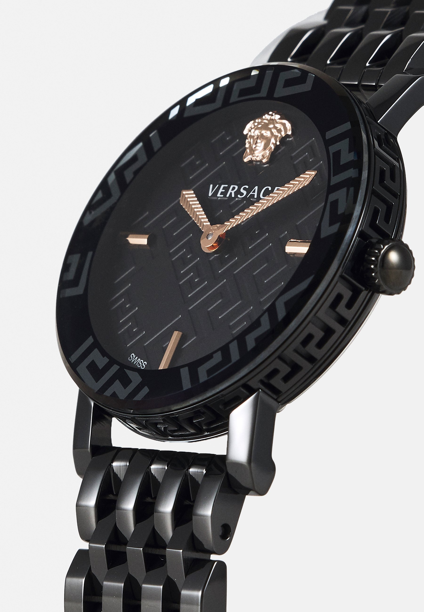 versace watches black