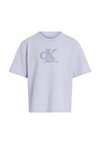 Camiseta estampada - purple heather