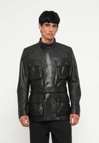 Belstaff TRIALMASTER PANTHER JACKET Veste en cuir black/noir