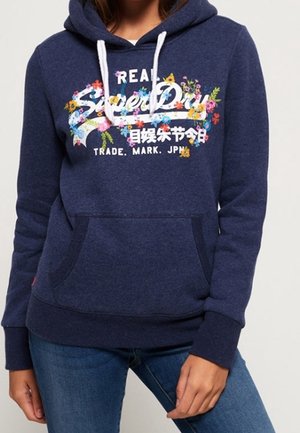 Jersey con capucha - blue