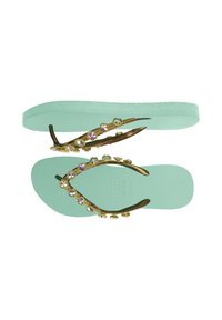 Uzurii ABY - T-bar sandals - mint green