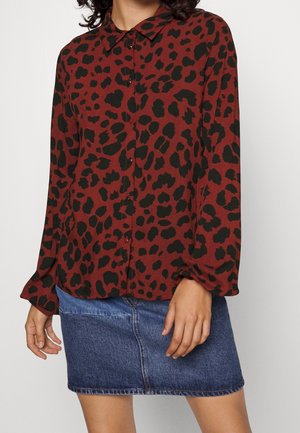 Hemdbluse - bordeaux