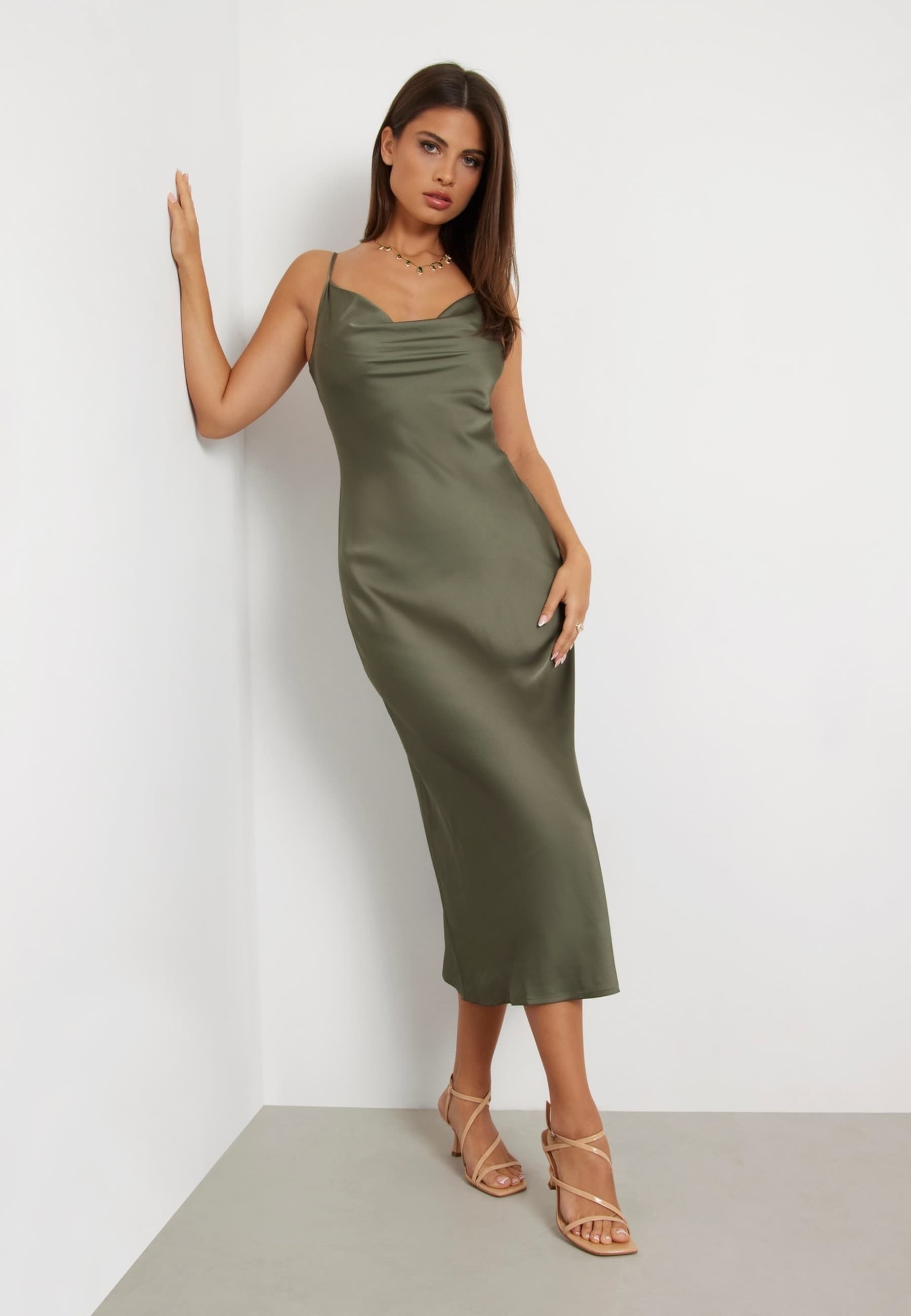 Guess AKILINA - Day dress - olivgrn/olive - Zalando.ie