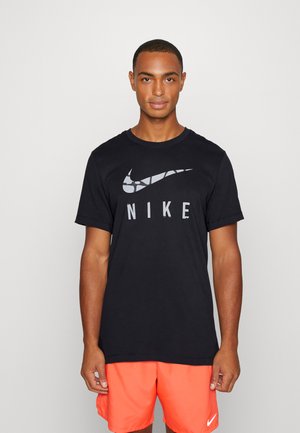 TEE RUN DIVISION - Sports T-shirt - black