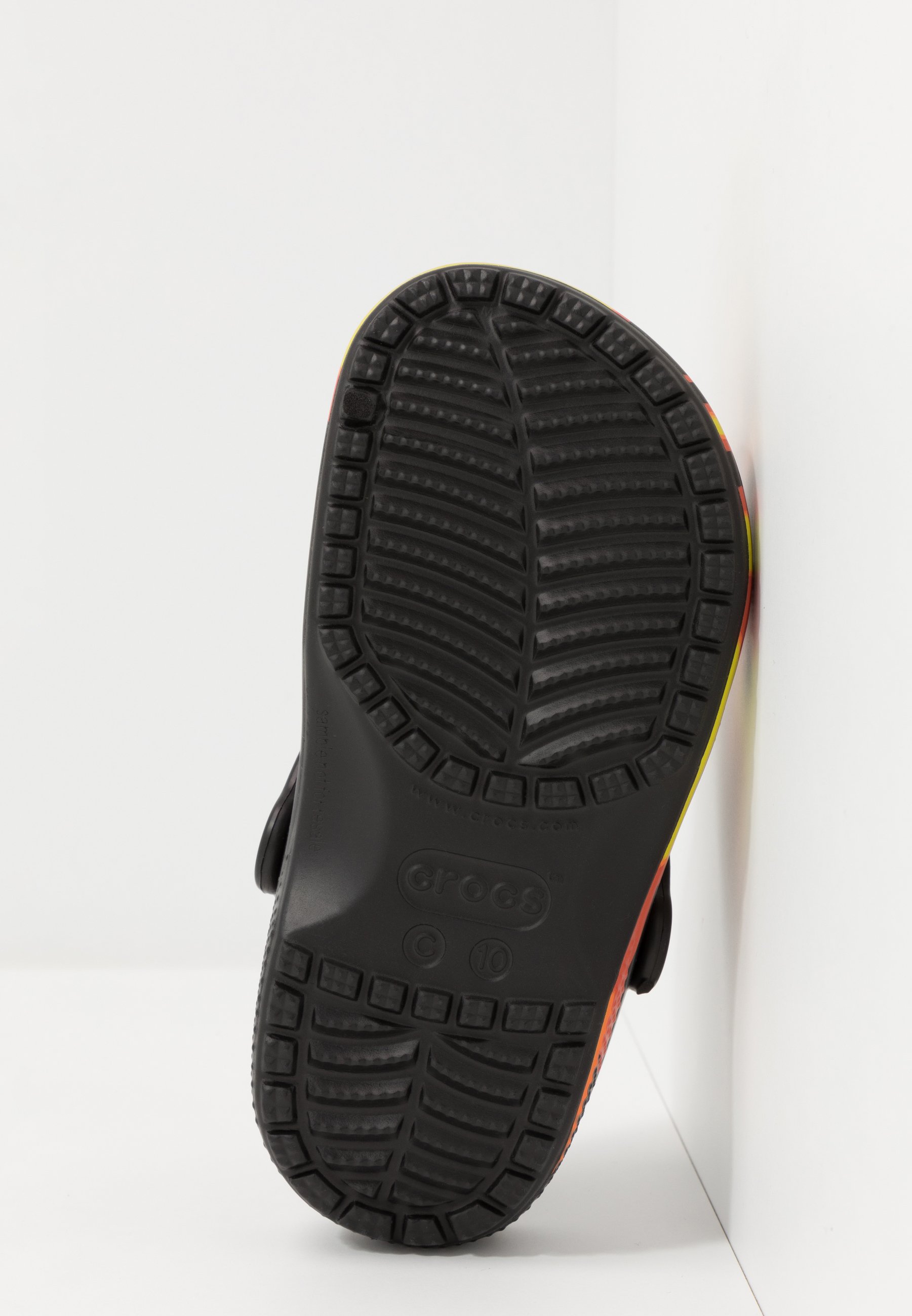 crocs classic flame broiled