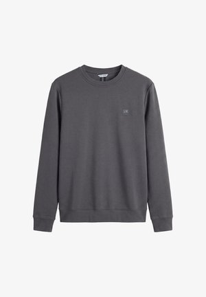 Antony Morato, SWEATSHIRT REGULAR FIT INTERLOCK FABRIC WITH PLATE ON HEART - Sweater - metallic grey
