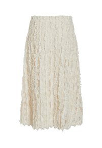 VILA VINABILA MIDI SKIRT - sukňa v tvare A - birch