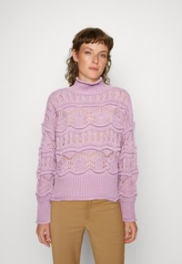 LASCANA AJOUR - Trui - mauve