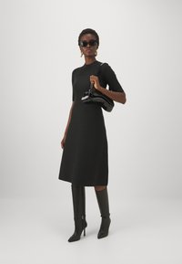 DKNY DRESS - Džemperkleita - black