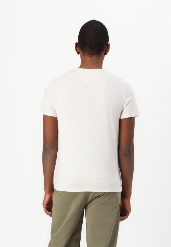 SLIM ENTRY GRAPHIC TEE - Print T-shirt - oat marl4