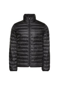 CHANNELED PUFFER - Giacca da mezza stagione - black