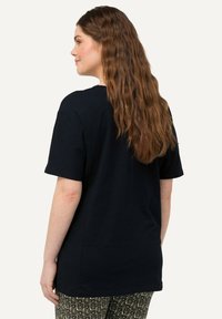 Ulla Popken TEE - Jednoduché tričko - navy blue