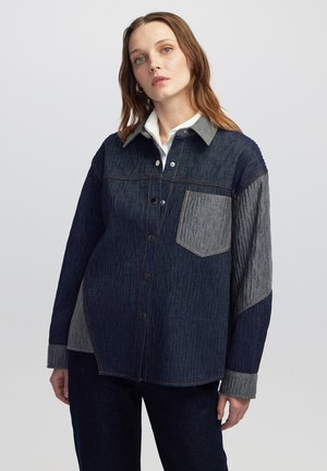 WRINKLE EFFECT - Lichte jas - d blue