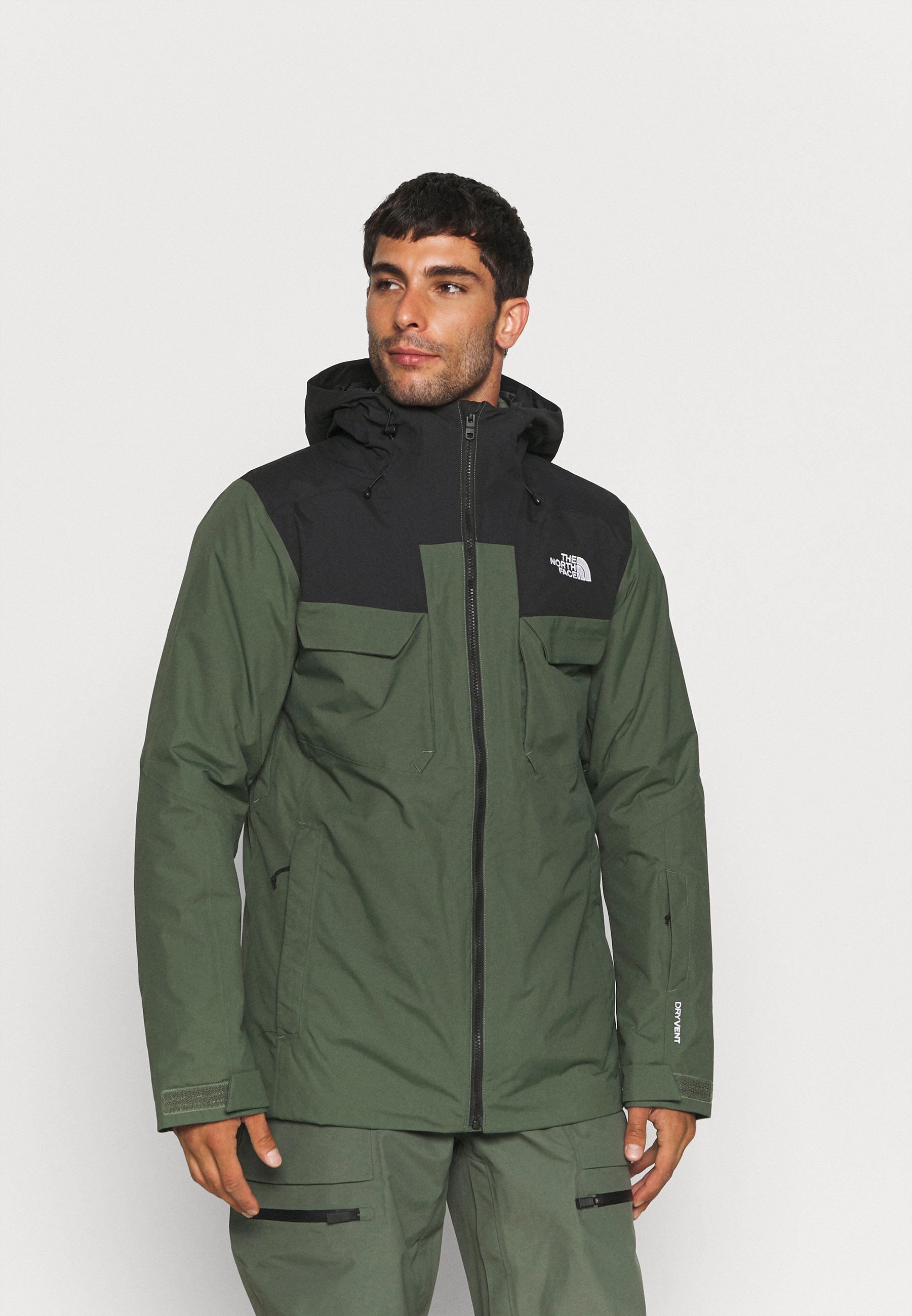 The North Face FOURBARREL de esquí - thyme/black/verde oscuro - Zalando.es