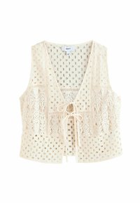 Next - REGULAR FIT - BRODERIE   - Top - cream Thumbnail-Bild 1