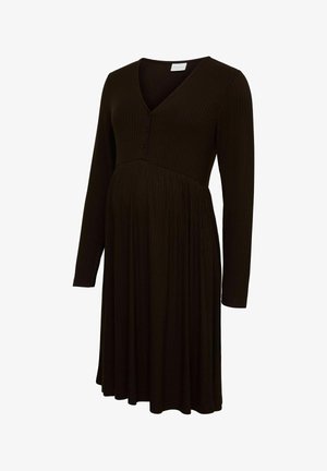 MAMALICIOUS, MAMALICIOUS KLEID MLTRINITY UMSTANDSKLEID - Kampsunkleit - chocolate torte