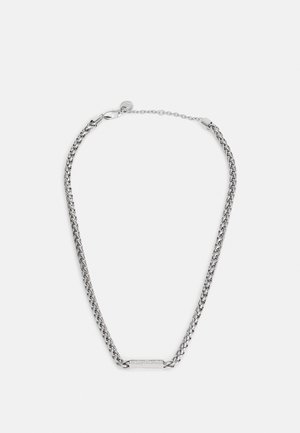 SNAKE - Collier - silver-coloured/white