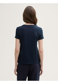 TOM TAILOR DENIM PRINTED  - Camiseta estampada - sky captain blue