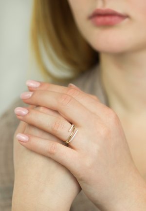 NANA KAY, Ring - gelbgoldfarben